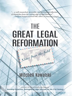cover image of The Great Legal Reformation